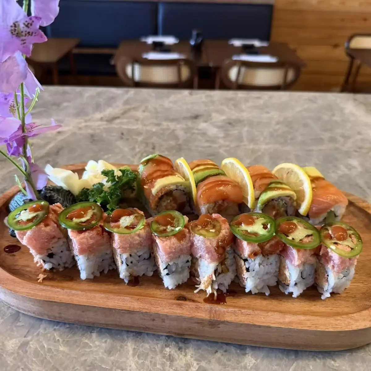 Assorted Sushi Rolls