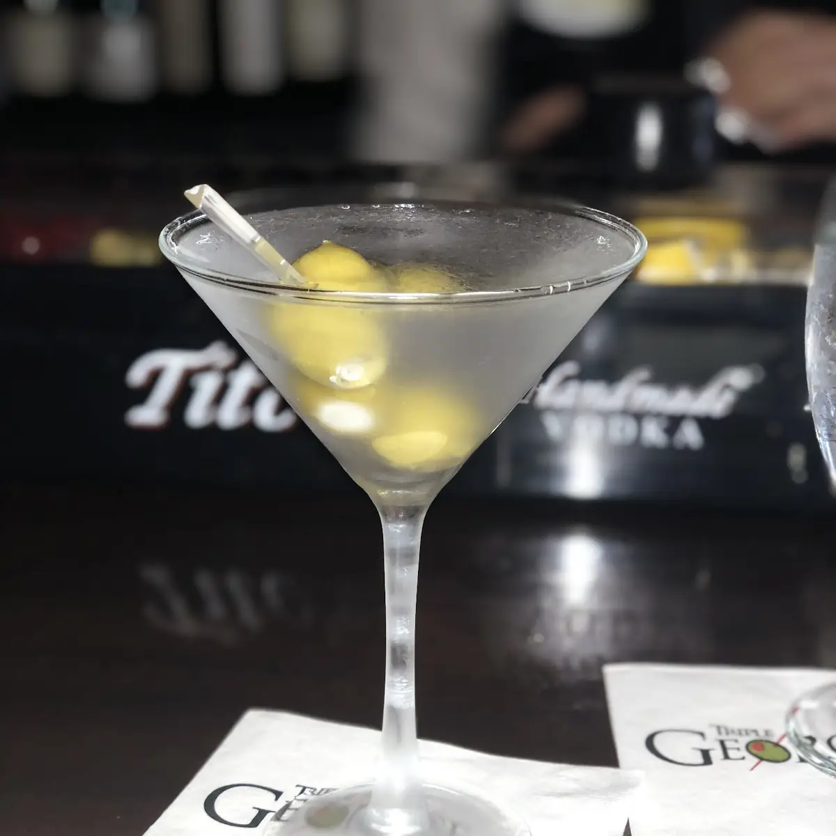 Black Cherry Lemon Drop Martini