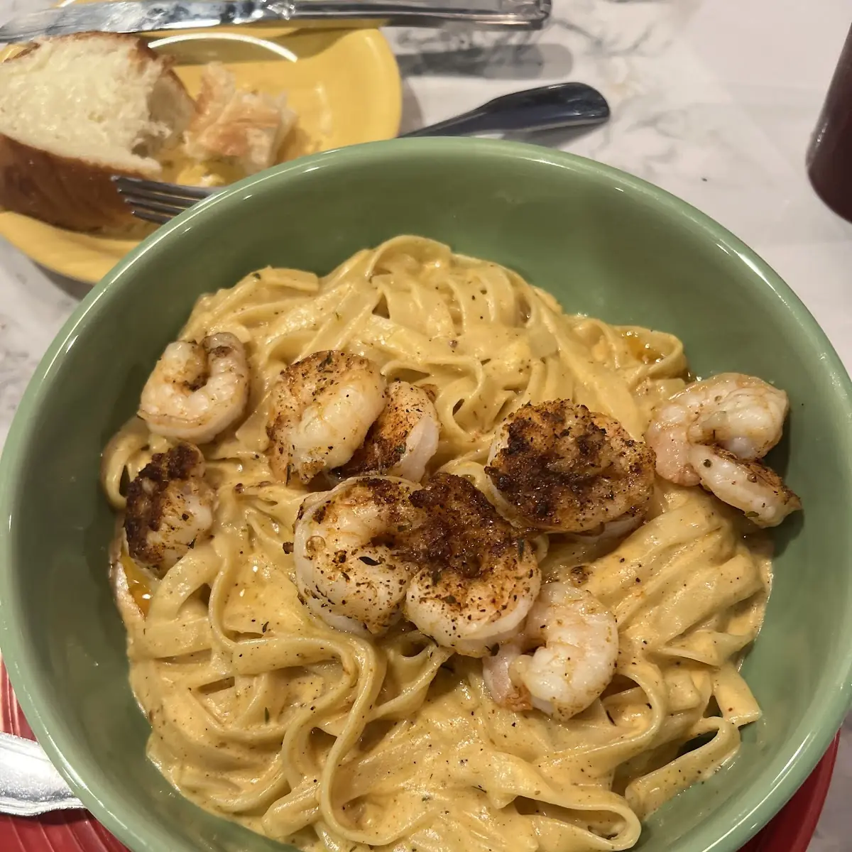 Shrimp Alfredo