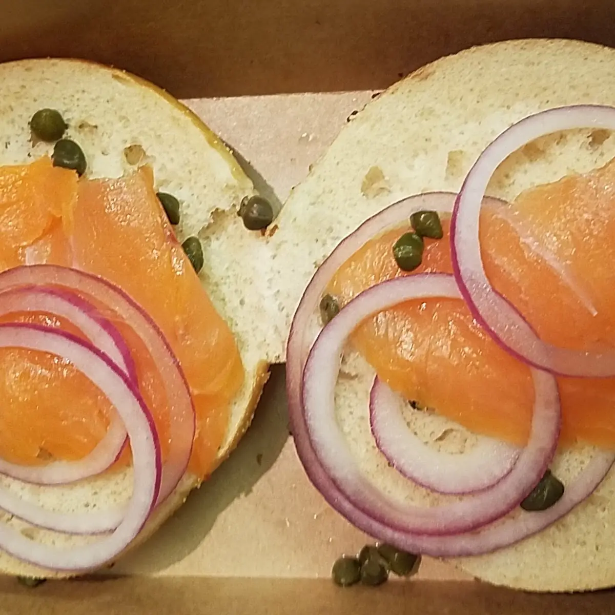 Los with Capers and Red Onions