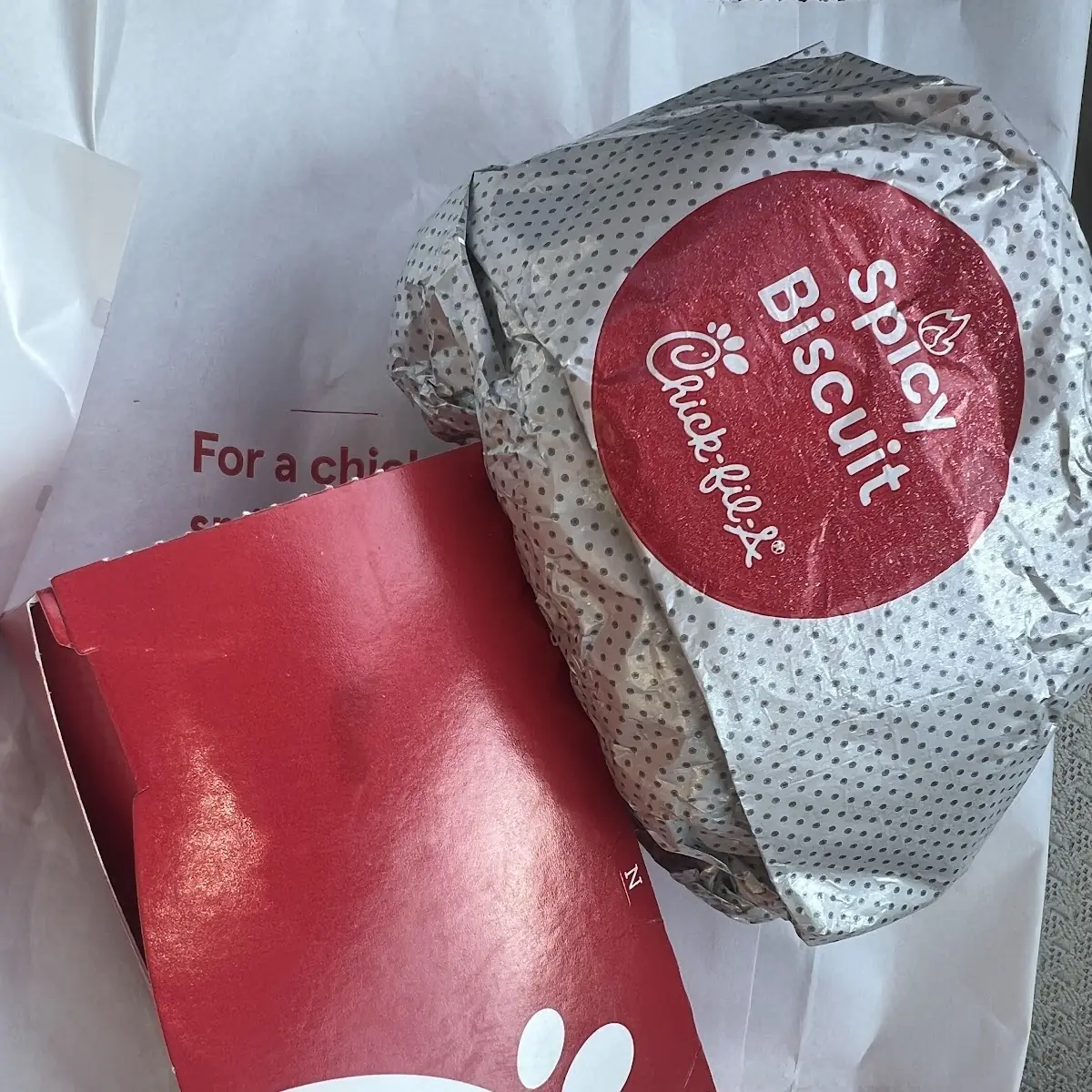 Spicy Chicken Biscuit