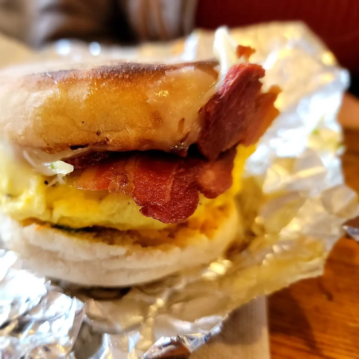 Bacon Egg Cheese Avocado Sandwich