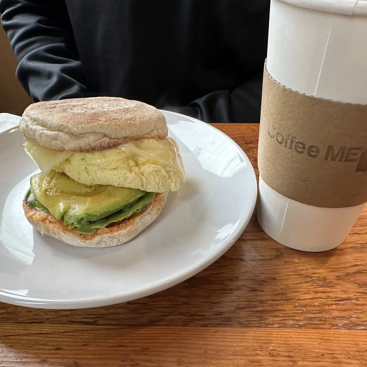 Ham Egg Cheese and Avocado