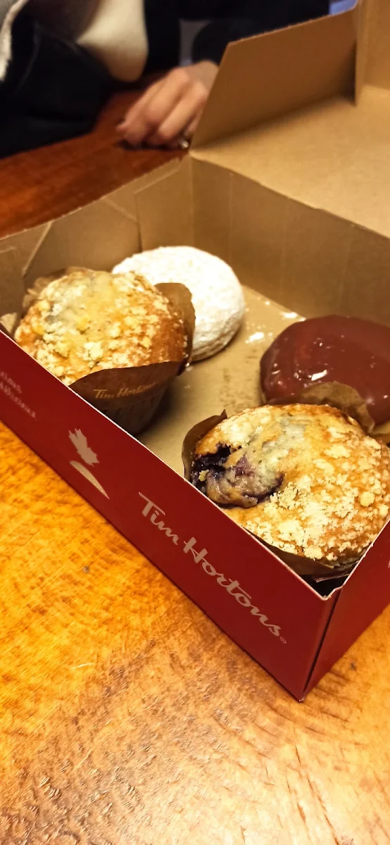 Muffin Aux Bleuets Boston Cream, Tim Hortons