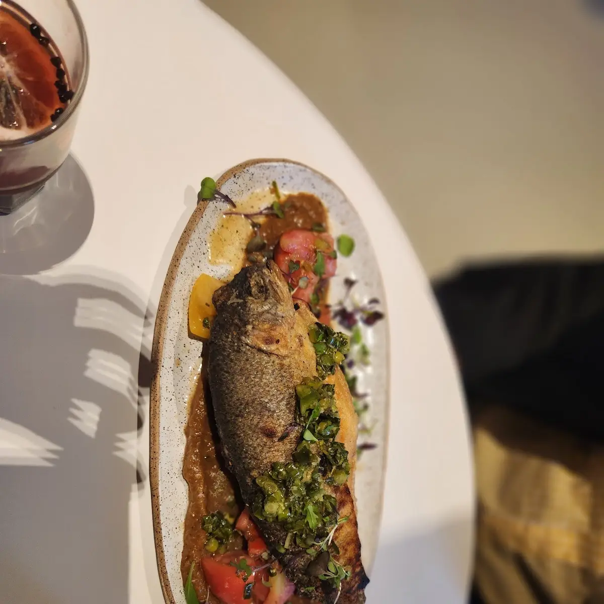 Za'Atar Brown Butter Trout