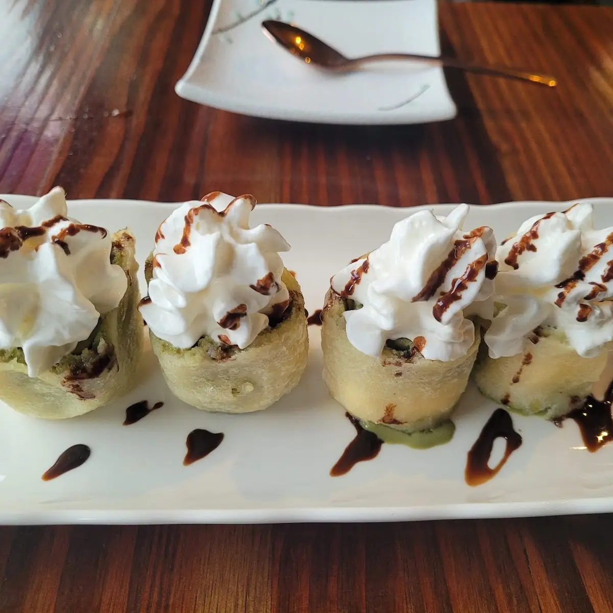 Fried Ice Cream Green Tea