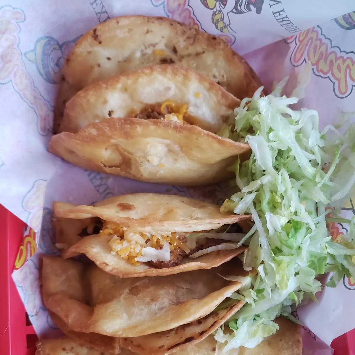 Fried Chicken Tacos