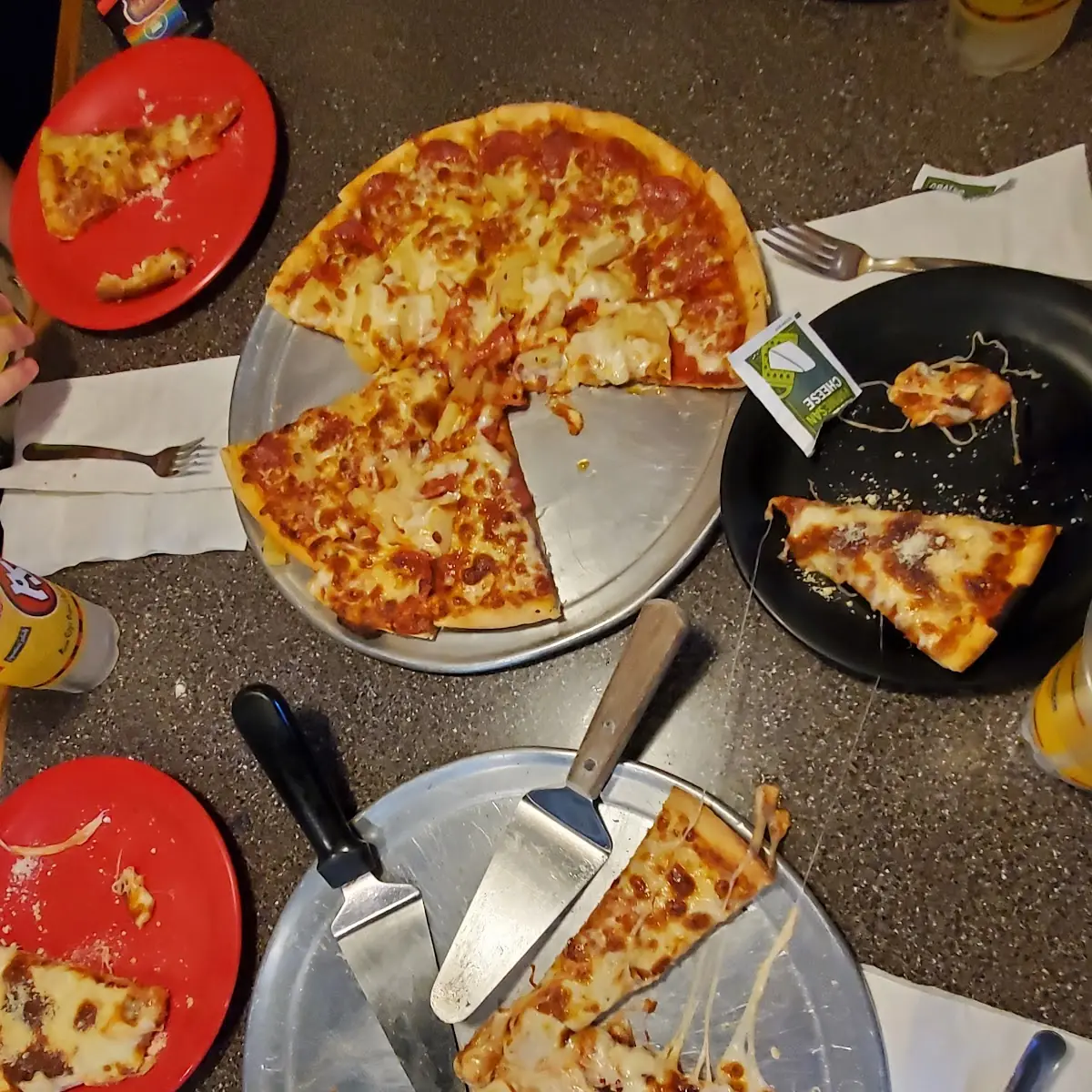 Cheese & Pepperoni Pizzas