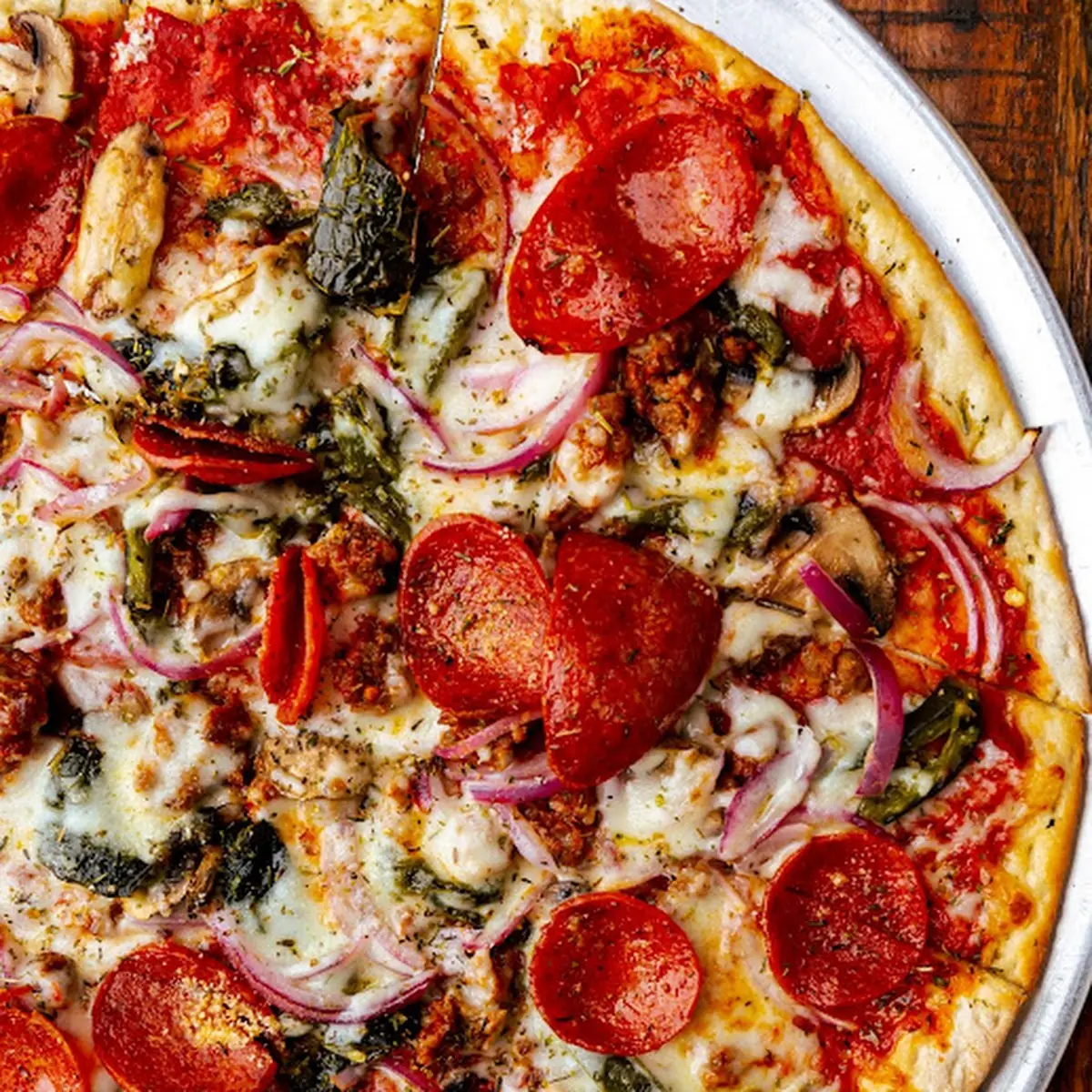 Hot Honey Pepperoni Pizza