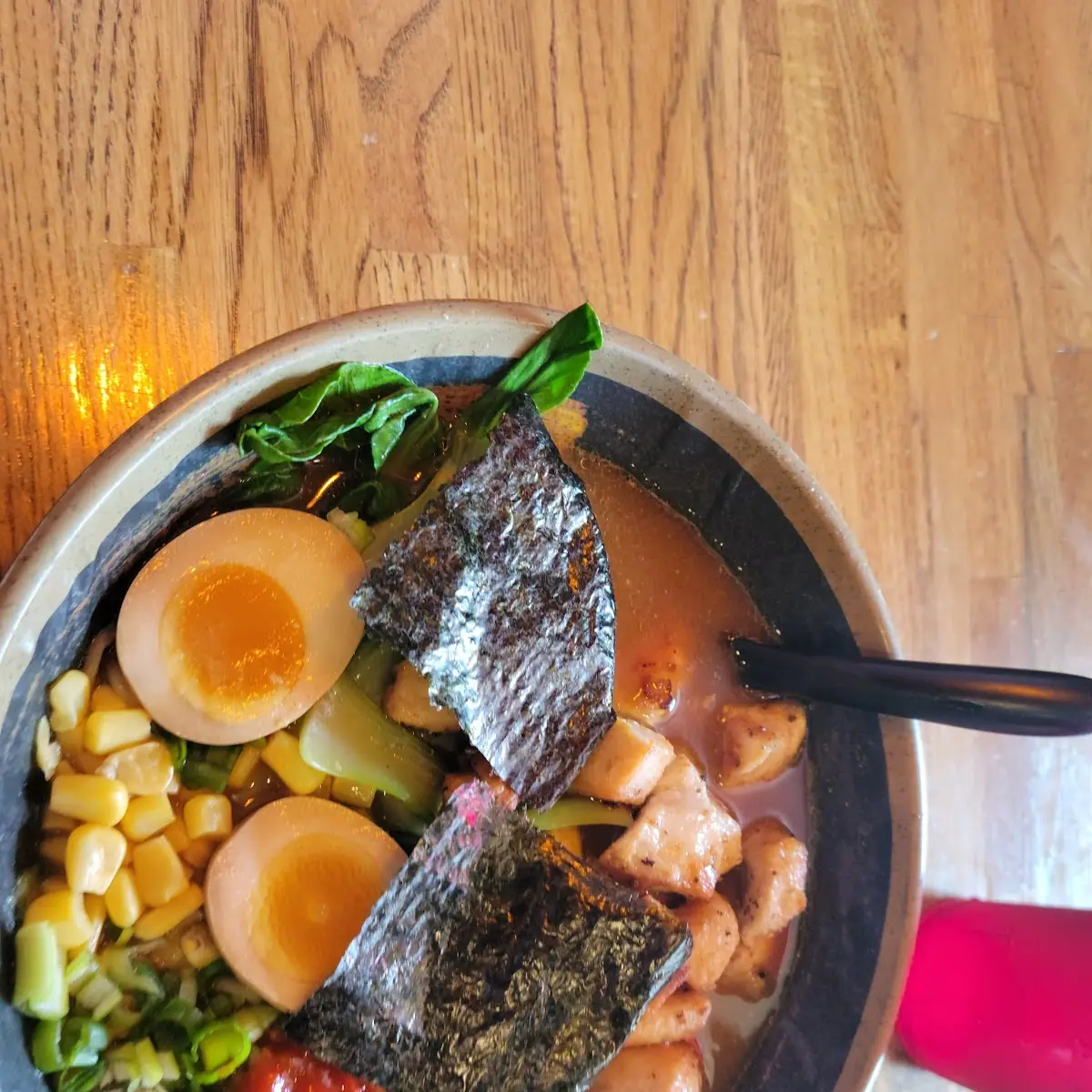Spicy Miso Ramen with Chicken