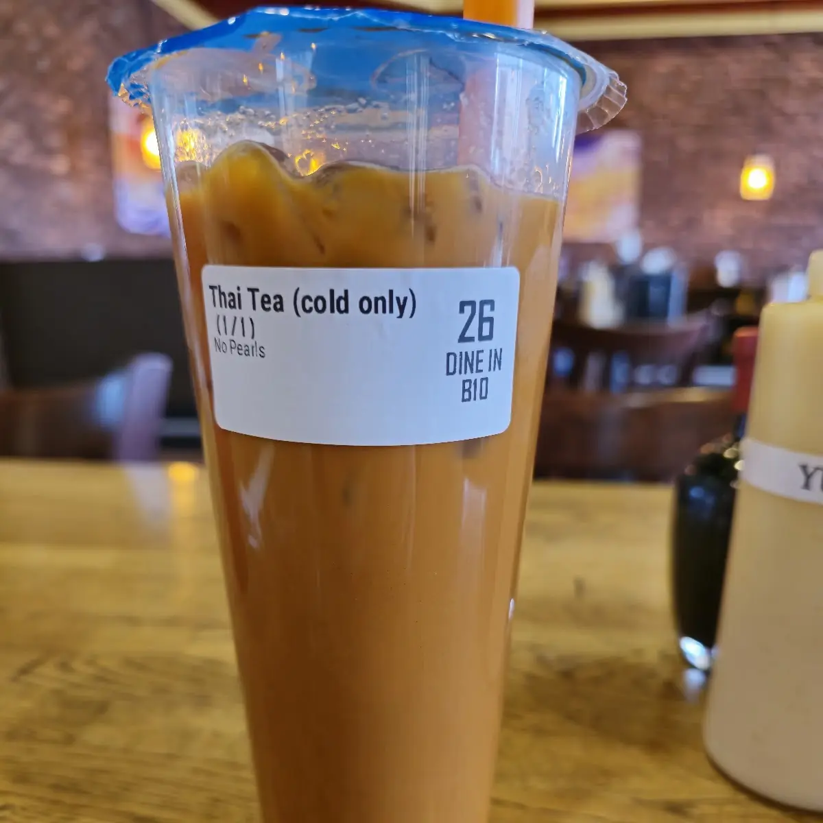 Thai Tea Cold