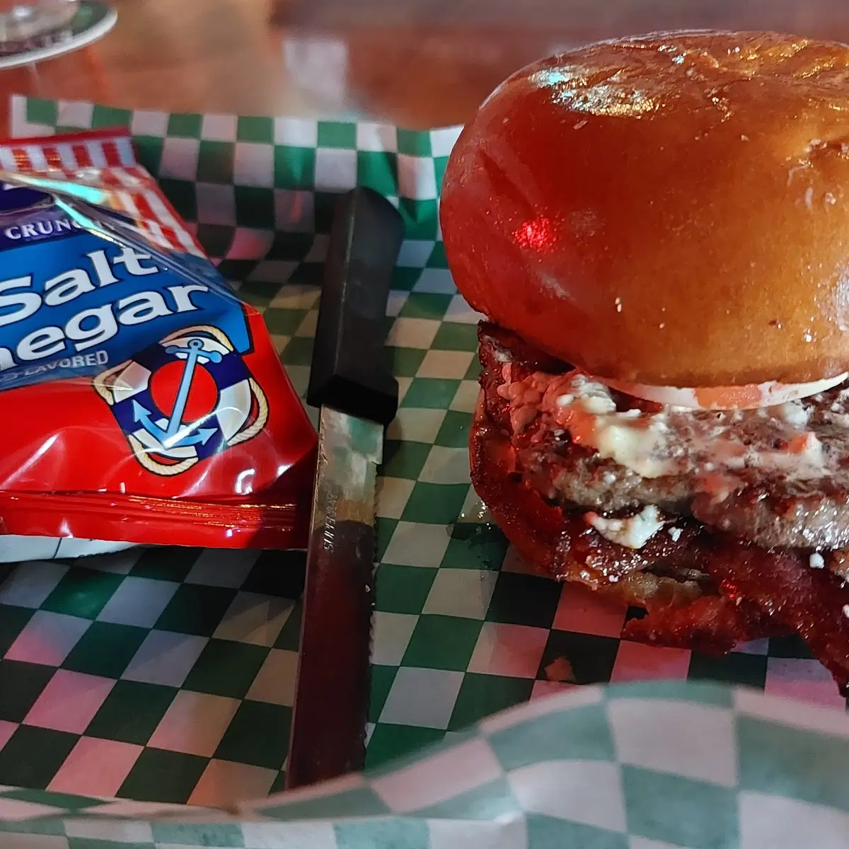 Blue Cheese Burger
