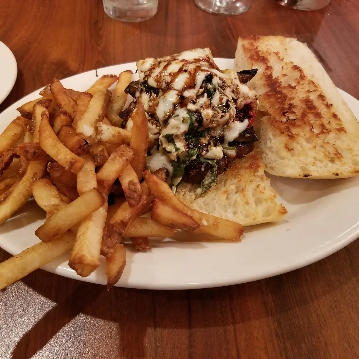 Spinach Artichoke Burger