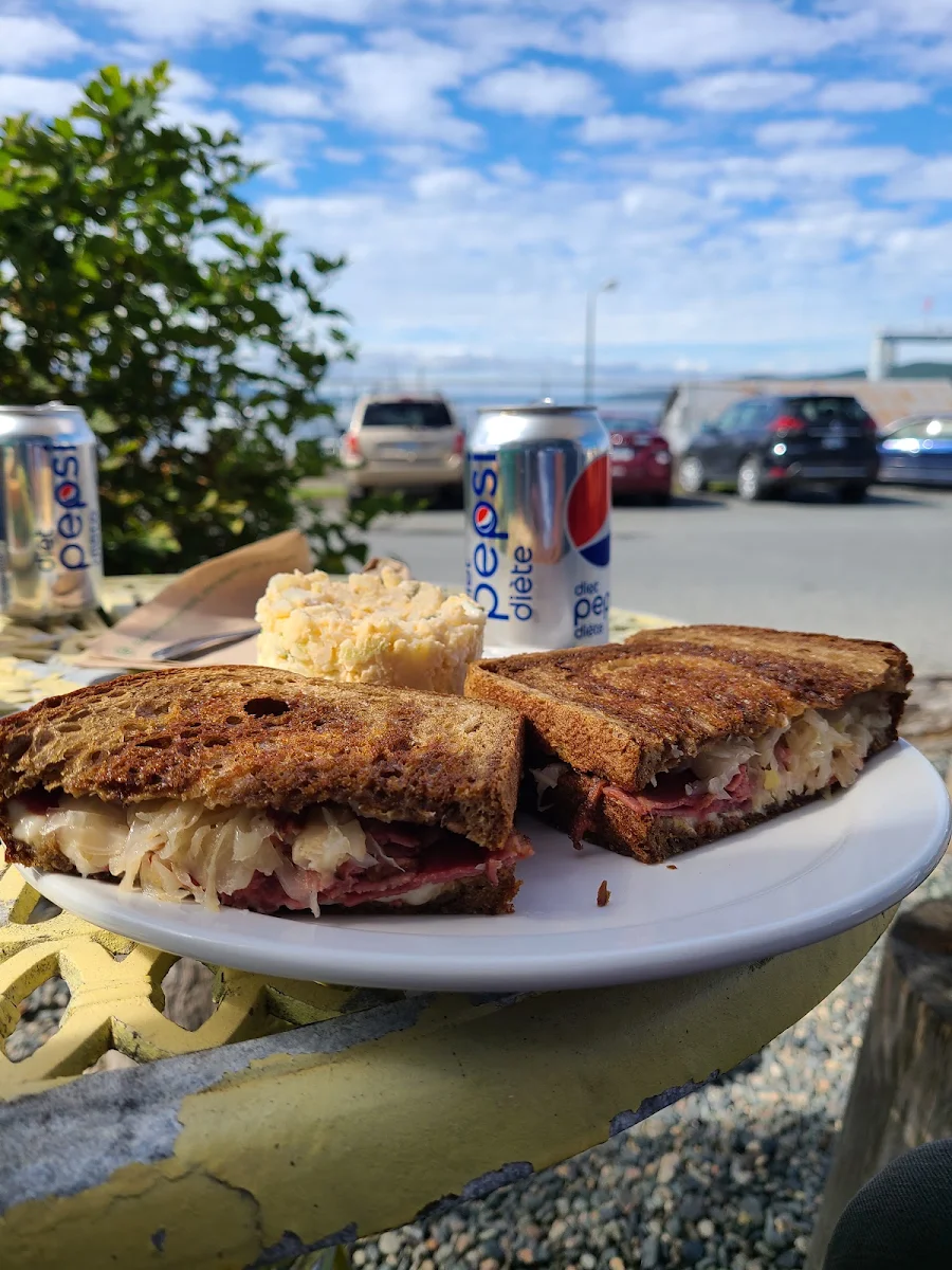 Rueben Sandwich, Coho Joe Cafe & BnB