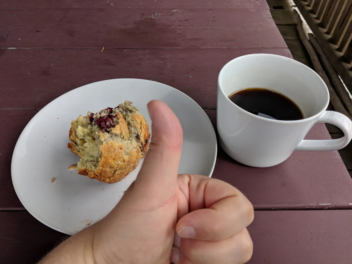 Scone and Coffee, Coho Joe Cafe & BnB
