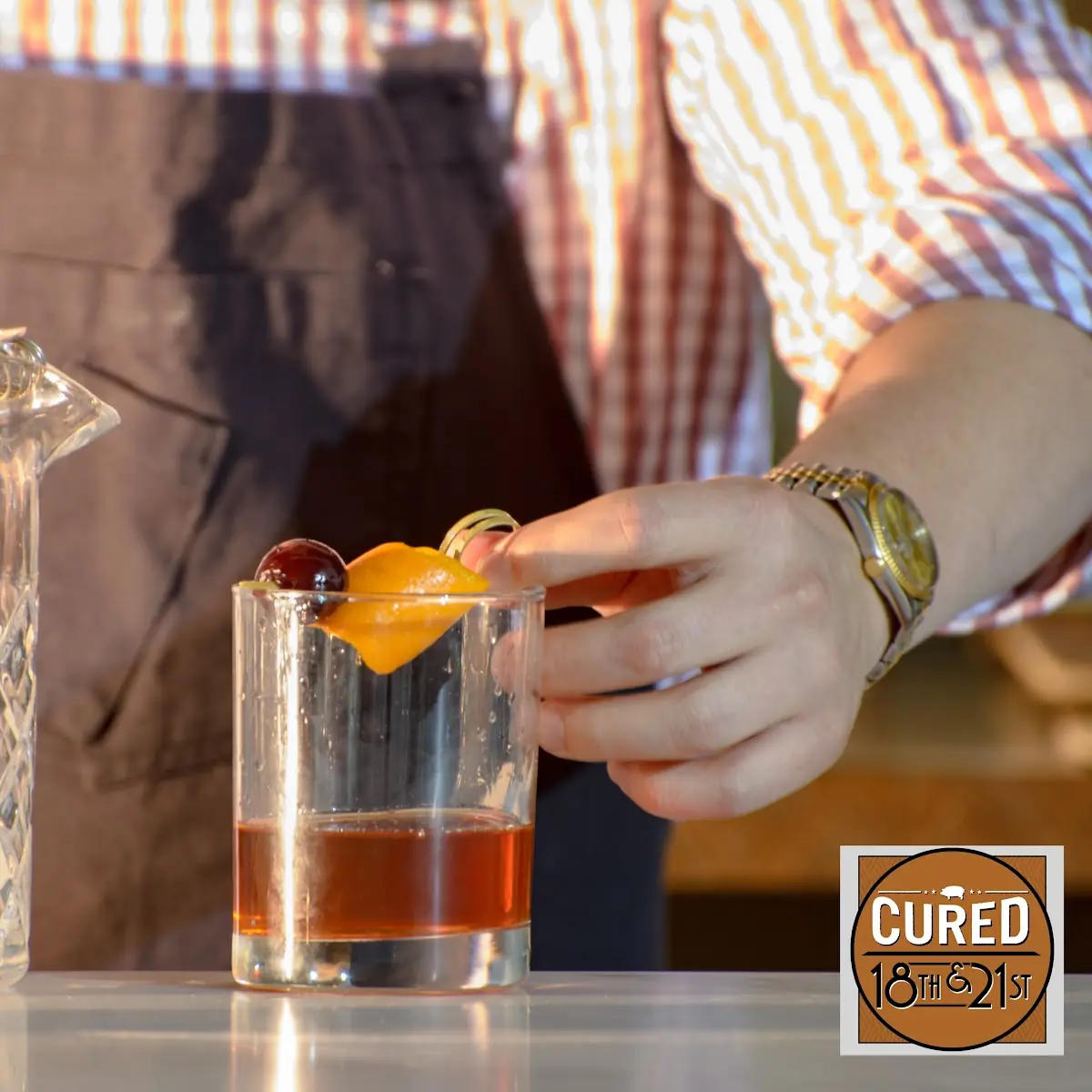 Smoked Old Fashioned