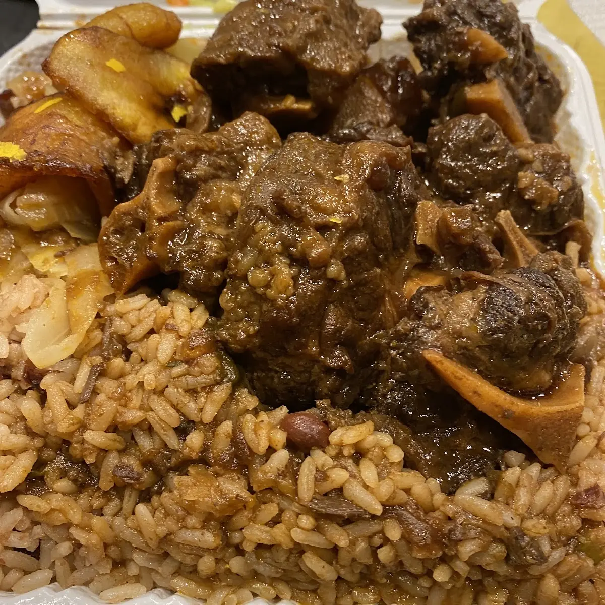 Lunch Special Brown Stew Chicken