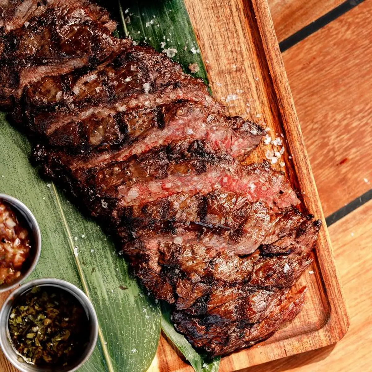 Churrasco Skirt Steak with Brazilian Sides