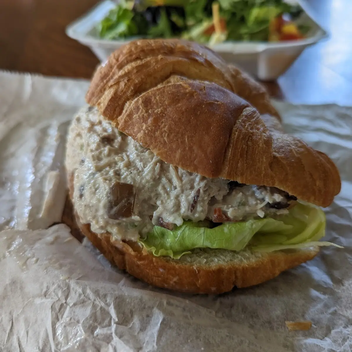 Chicken Salad Croissant Sandwich