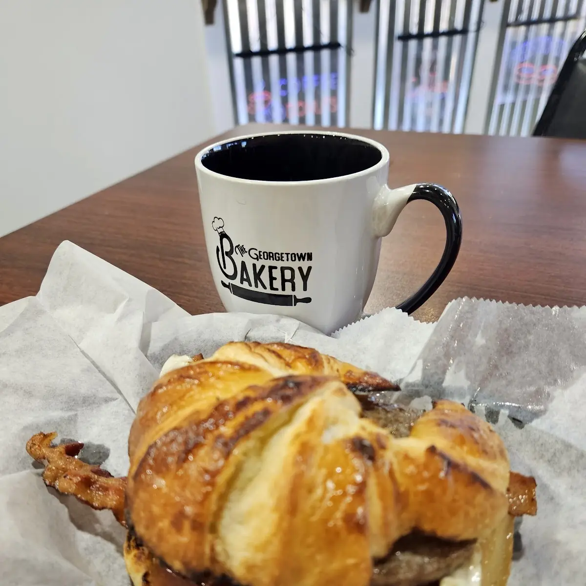 Country Ham Egg & Cheese Croissant