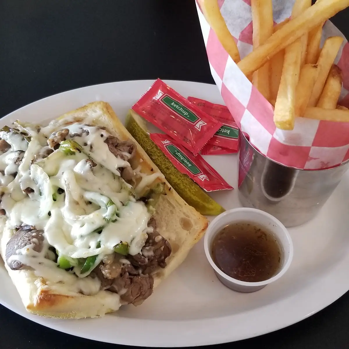 Philly Cheese Steak Sandwich