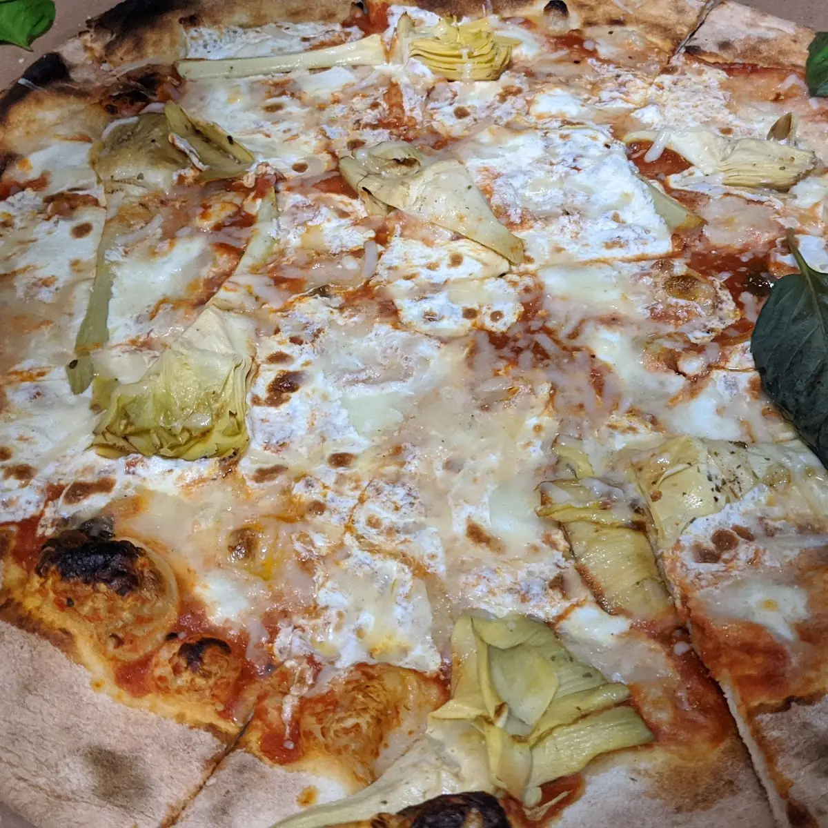 Artichoke Pizza Margherita
