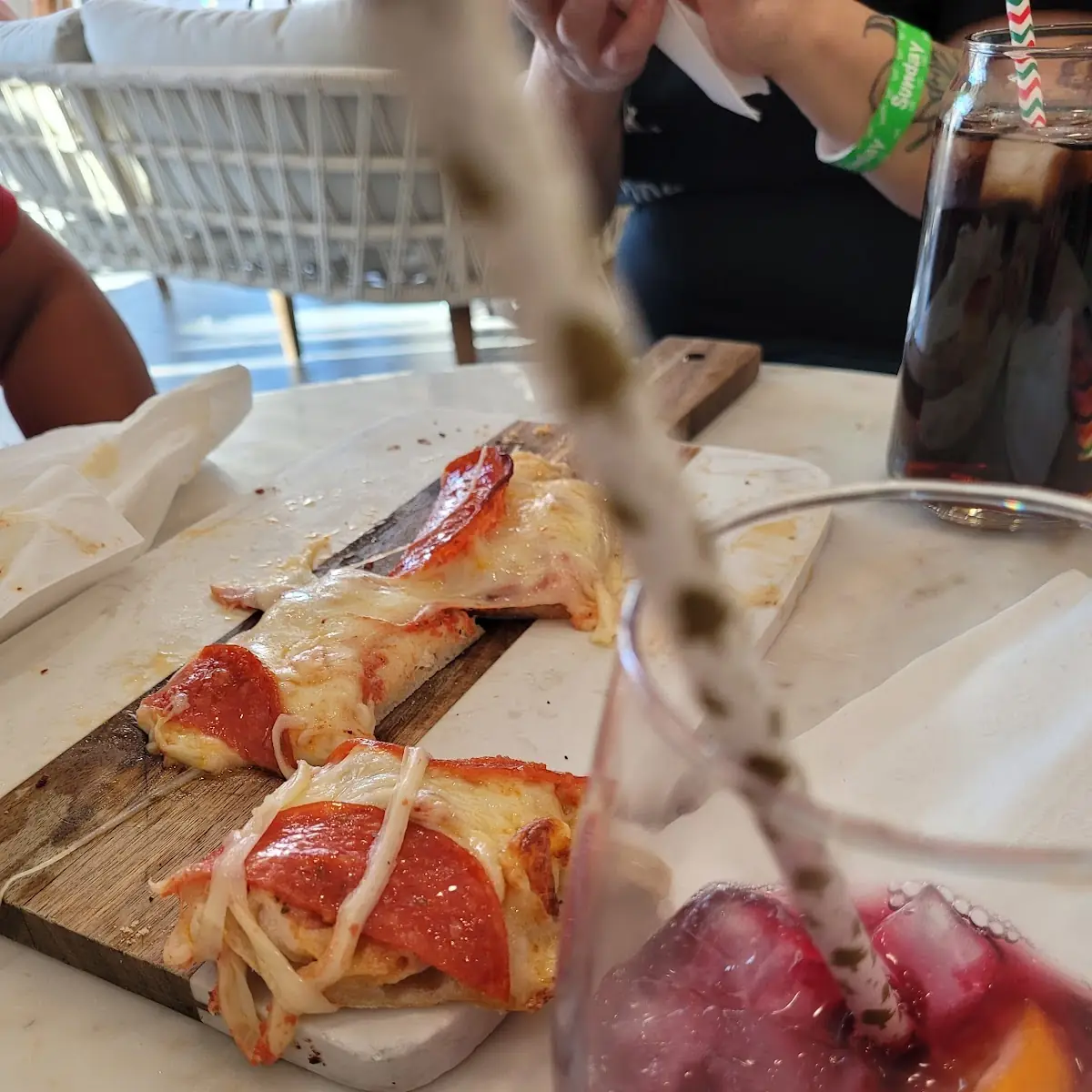 Pepperoni Flatbread Pizza