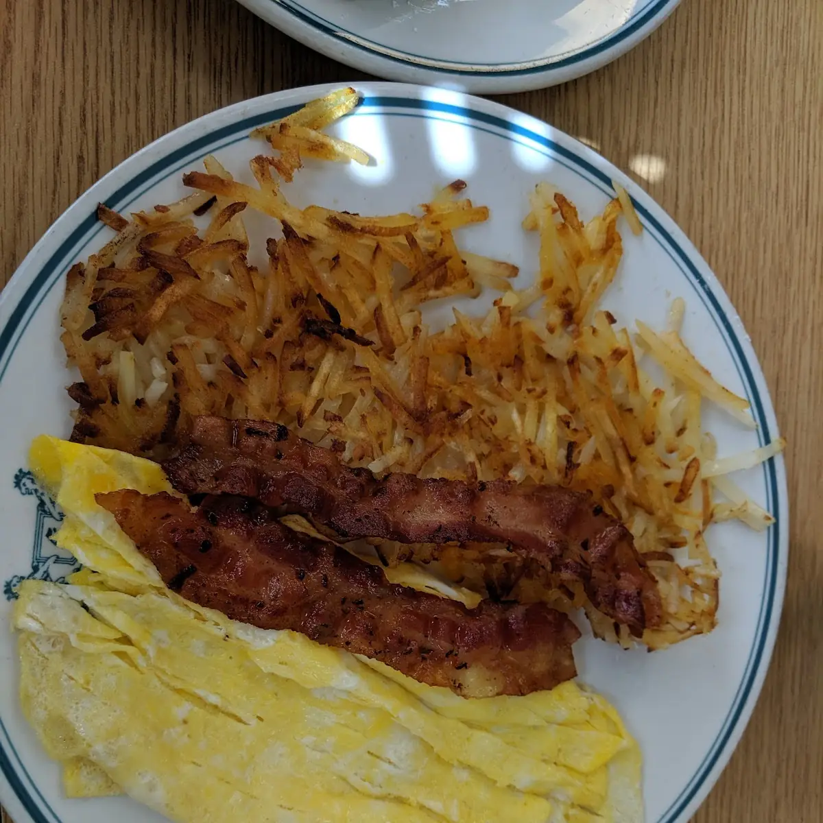 Bacon Eggs and Hashbrowns