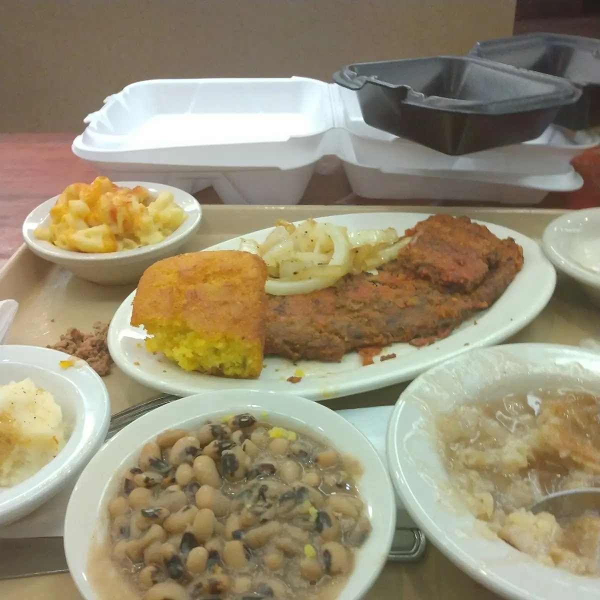 Black Eye Peas and Liver