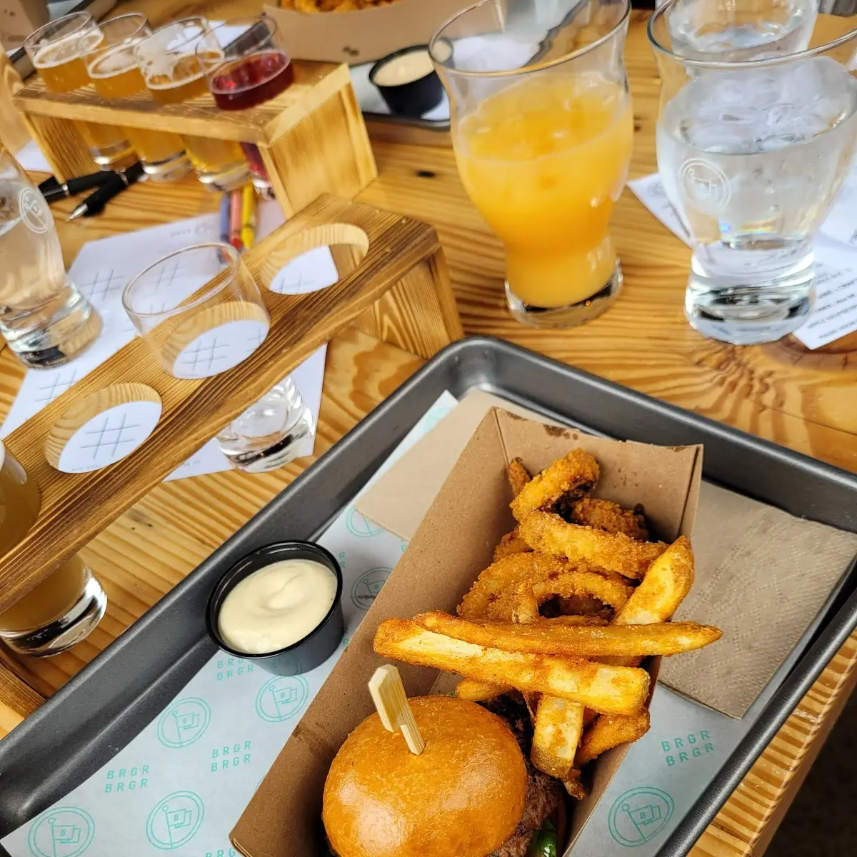 Burger and Fries, BRGR BRGR
