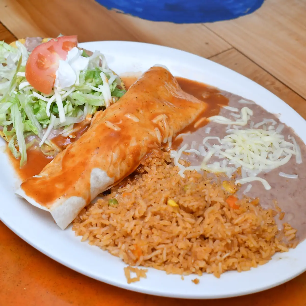Kids Enchilada Rice & Beans