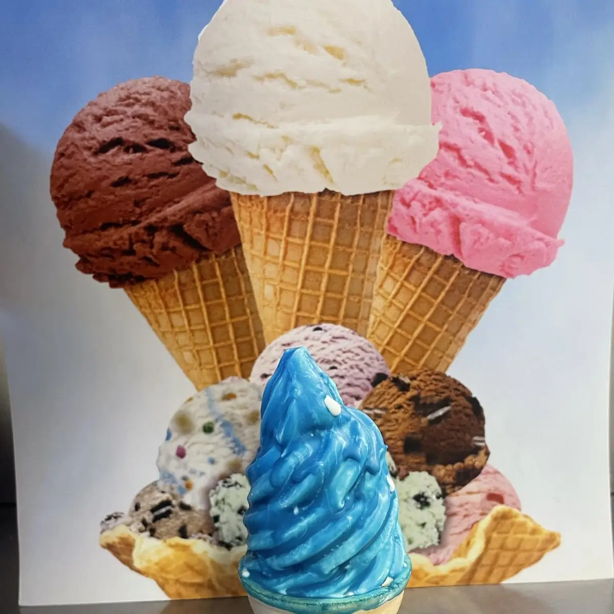 Blue Raspberry Cone Dip