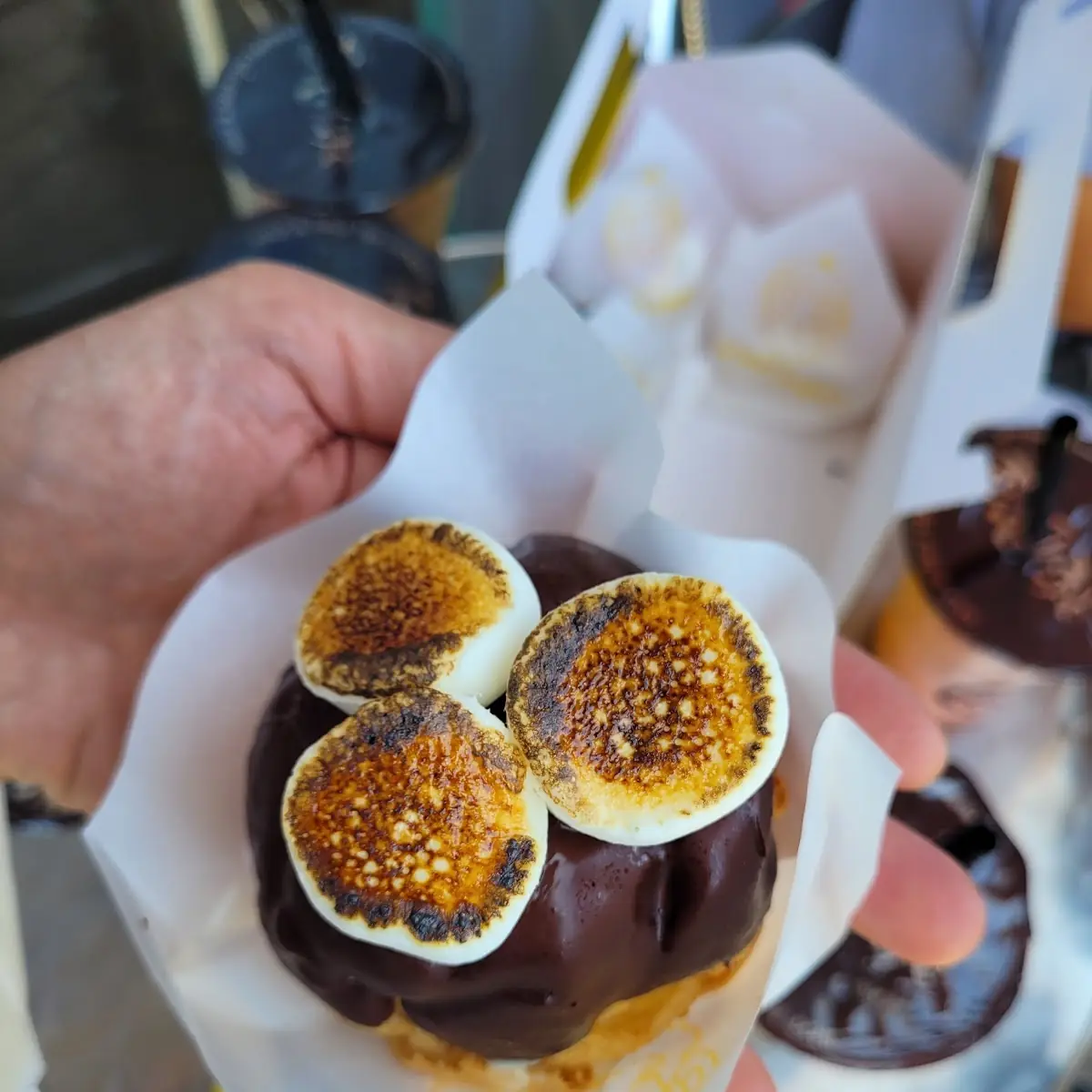 S'Mores Cream Puff