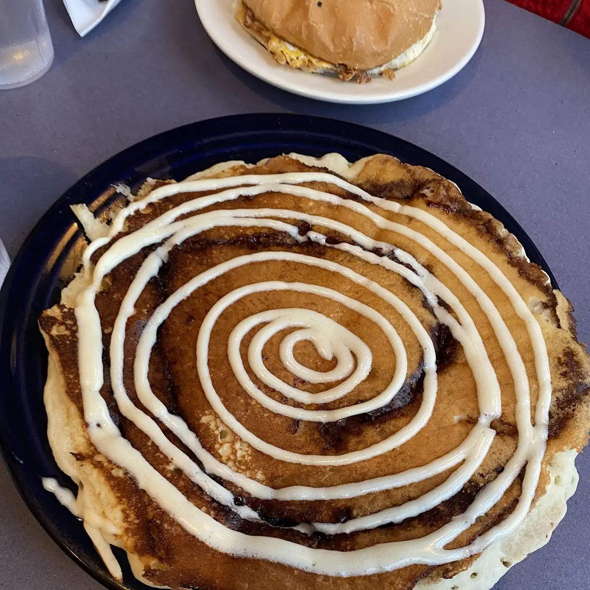 Cinnamon Roll Pancakes