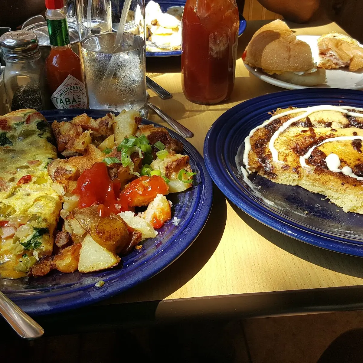 Omelette and Home Fries