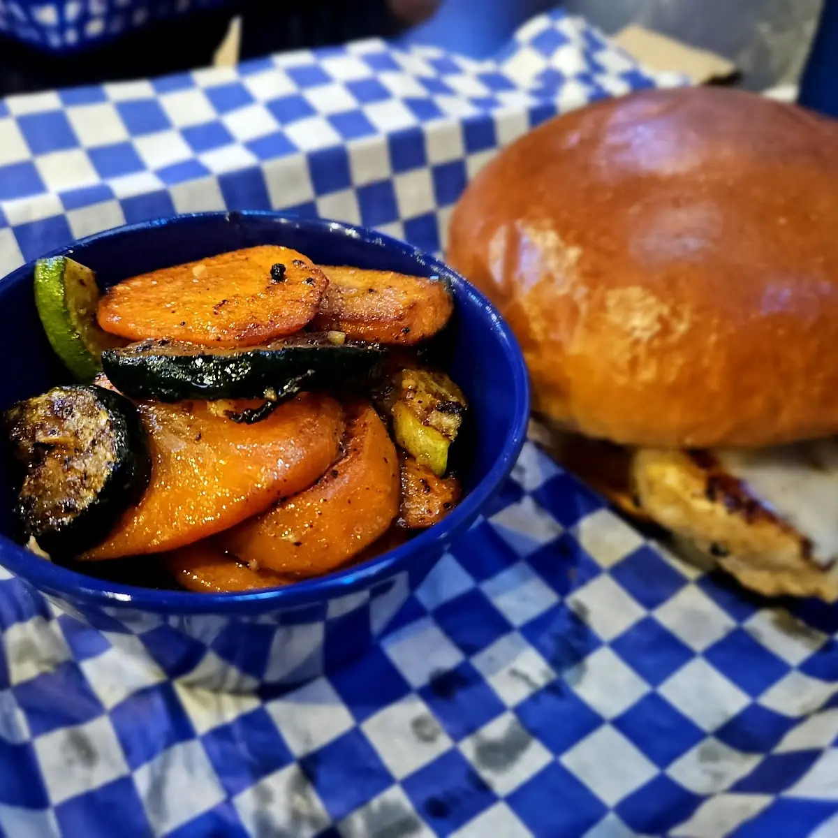 Too Bleu Bacon Burger