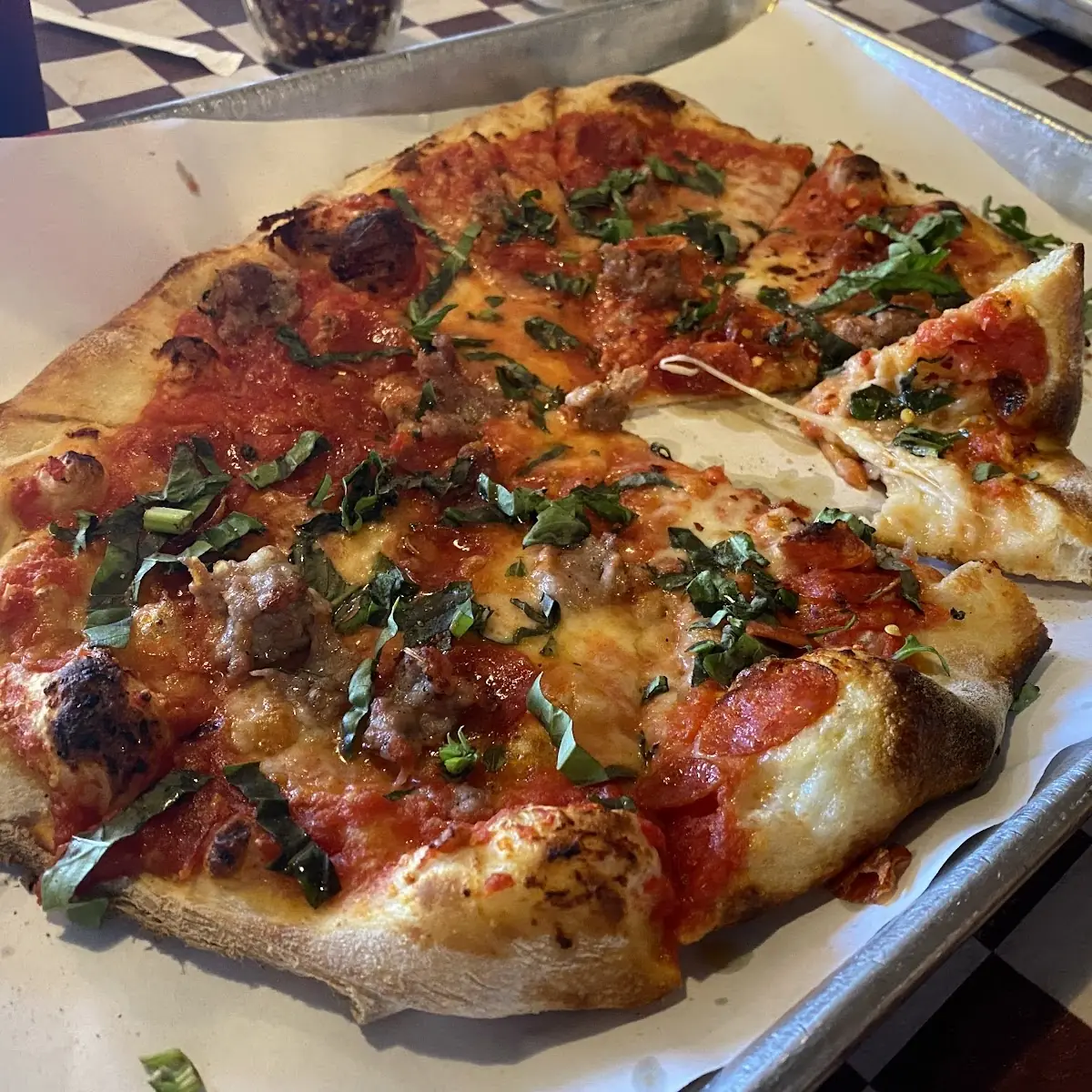Pepperoni Pizza Margherita