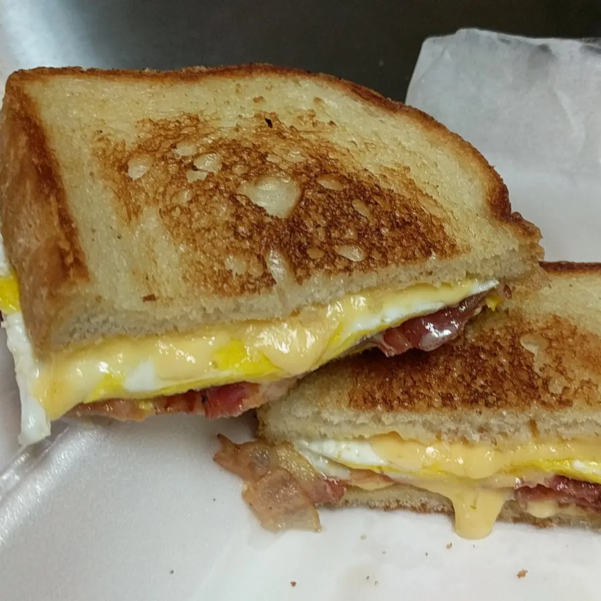 Meat Egg & Cheese Sandwich