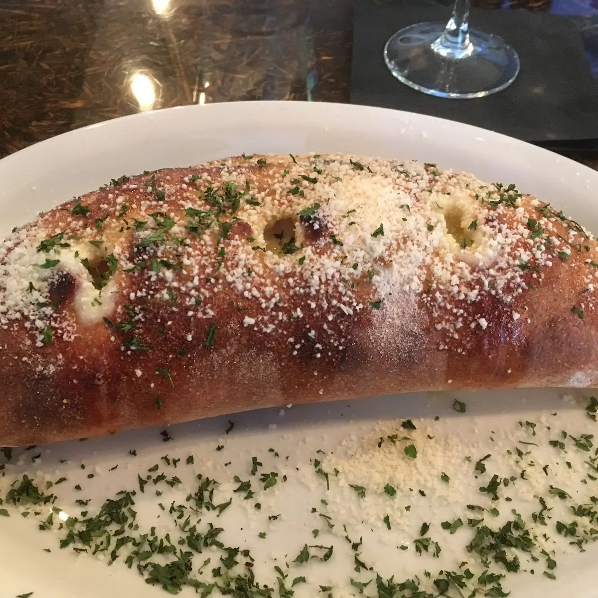 Chicken Parm with Ricotta Calzone Calzone