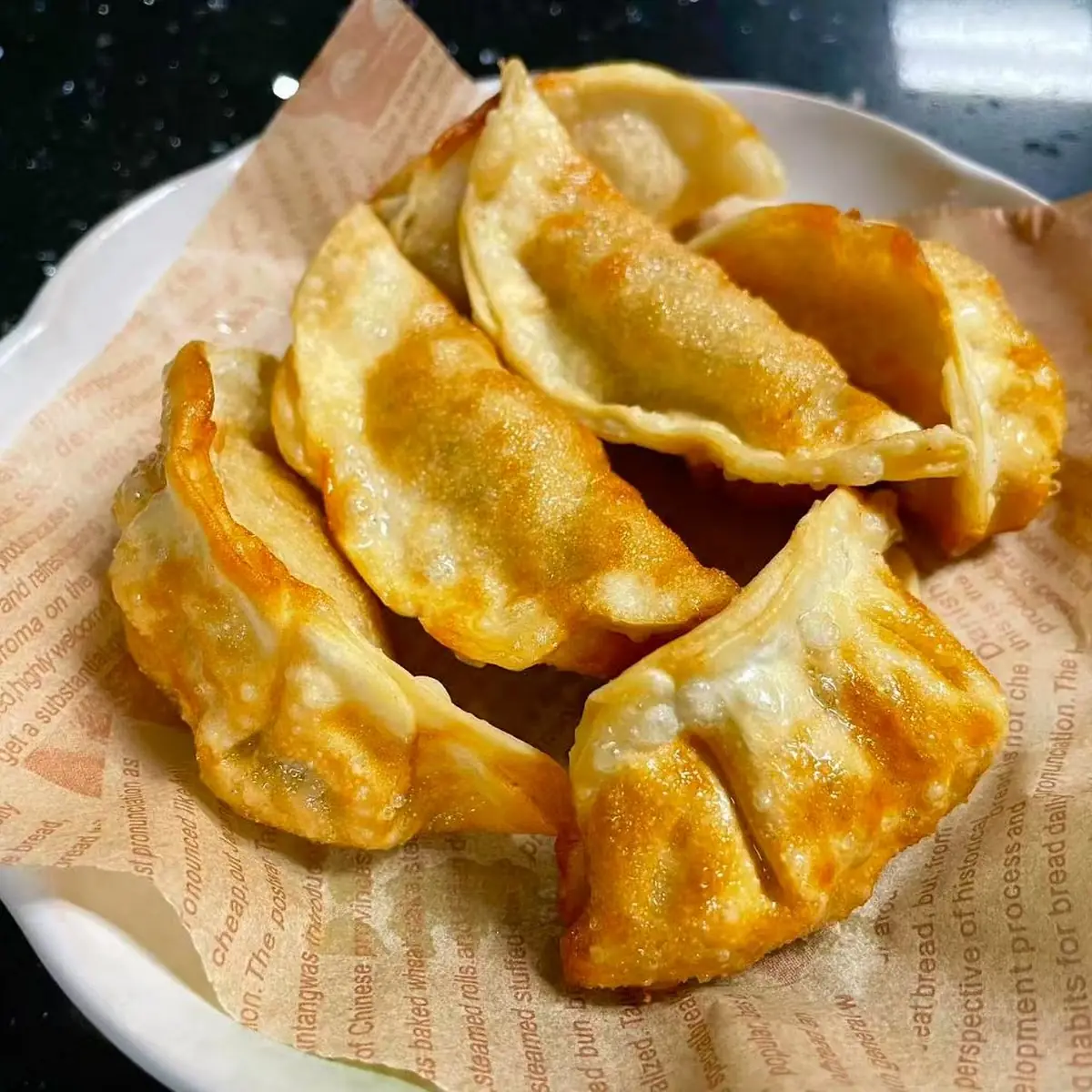 Deep-Fried Pork Dumplings