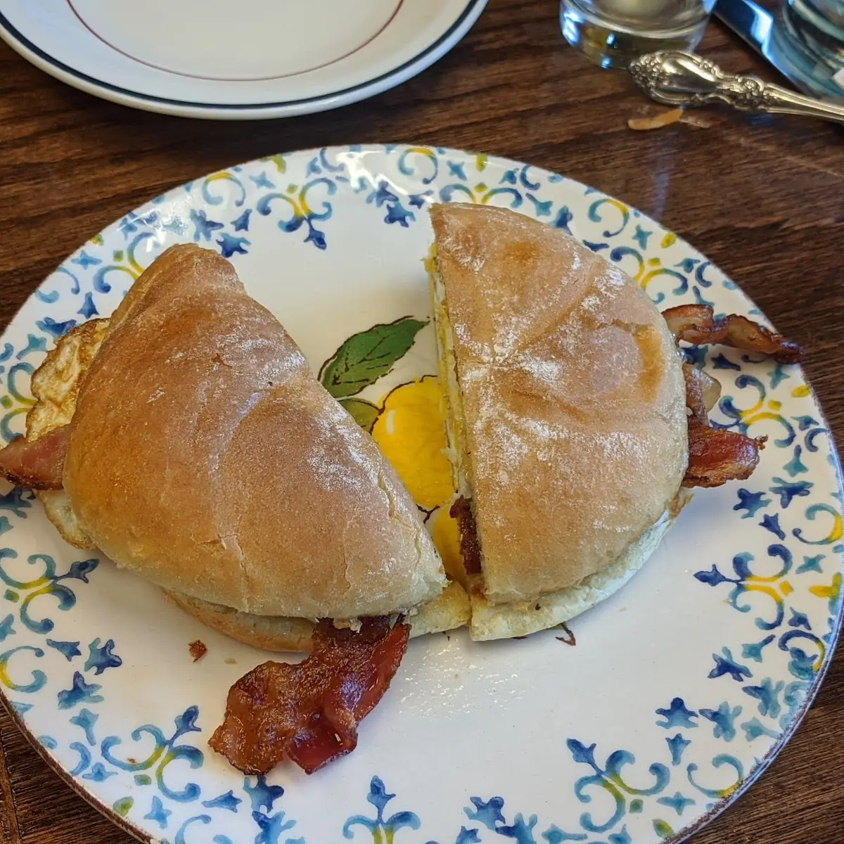 Bacon Egg and Cheese on a Roll