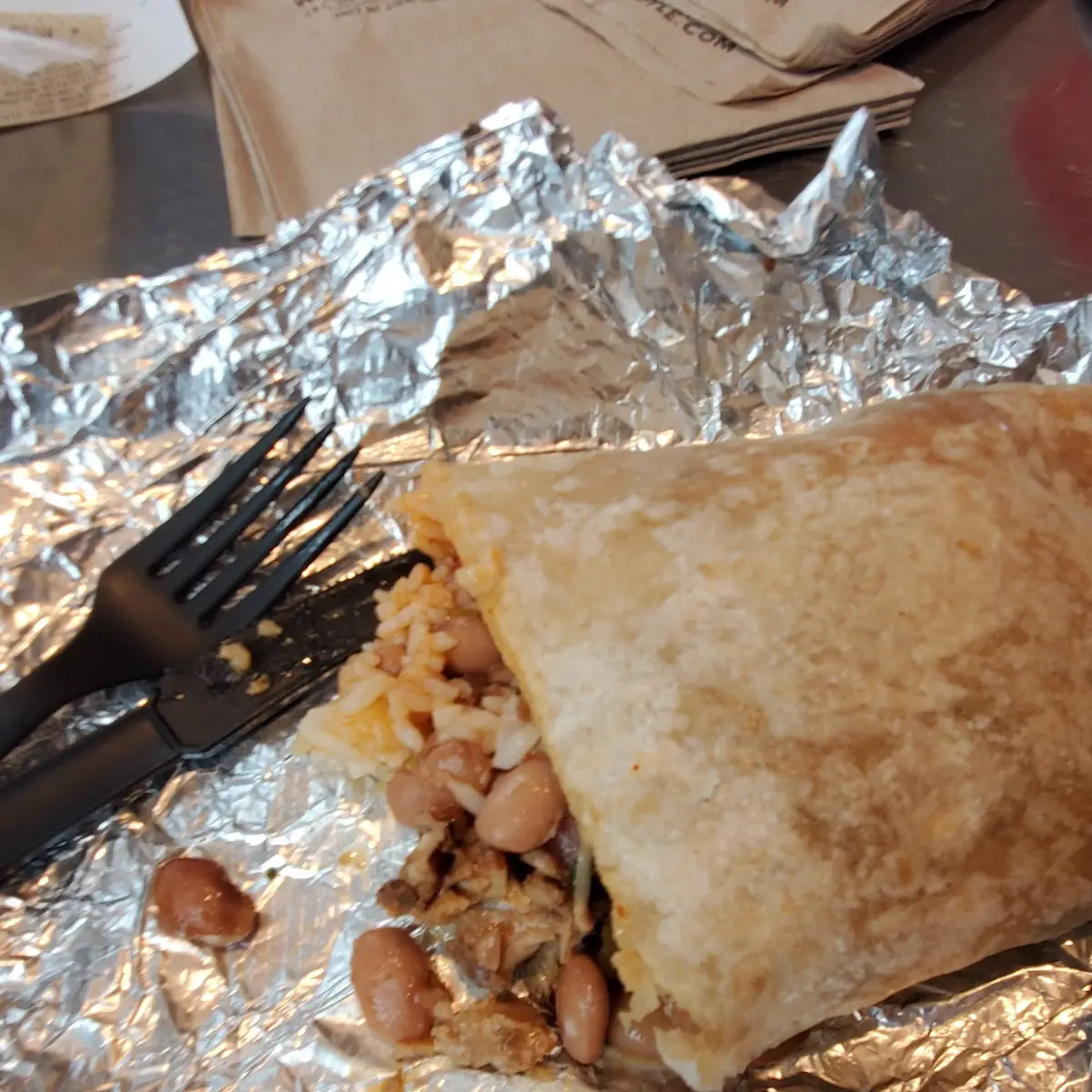 Chipotle Honey Chicken Burrito