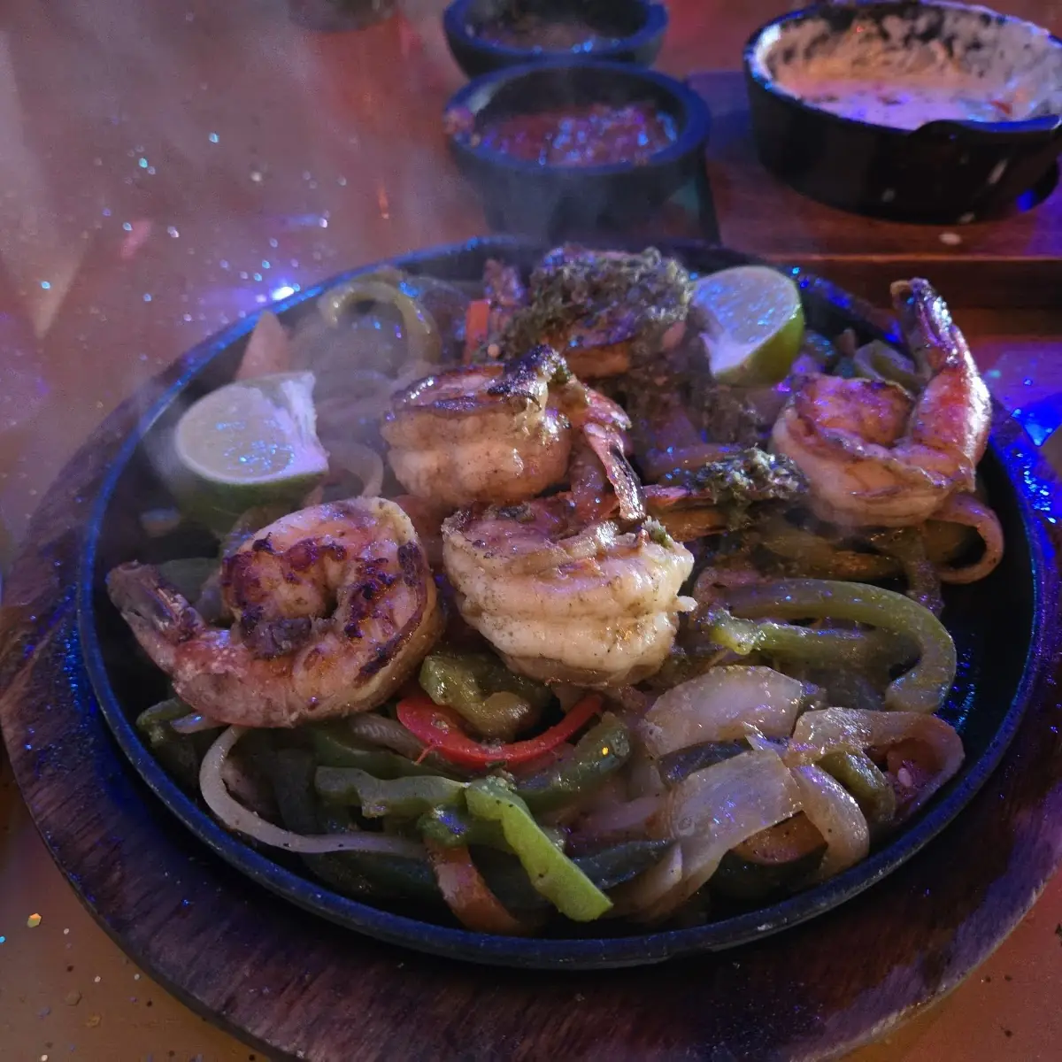 Shrimp Fajitas