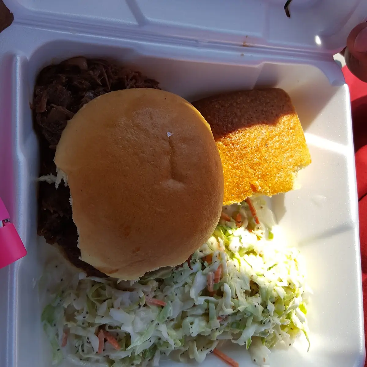 BBQ Pulled Beef Sandwich