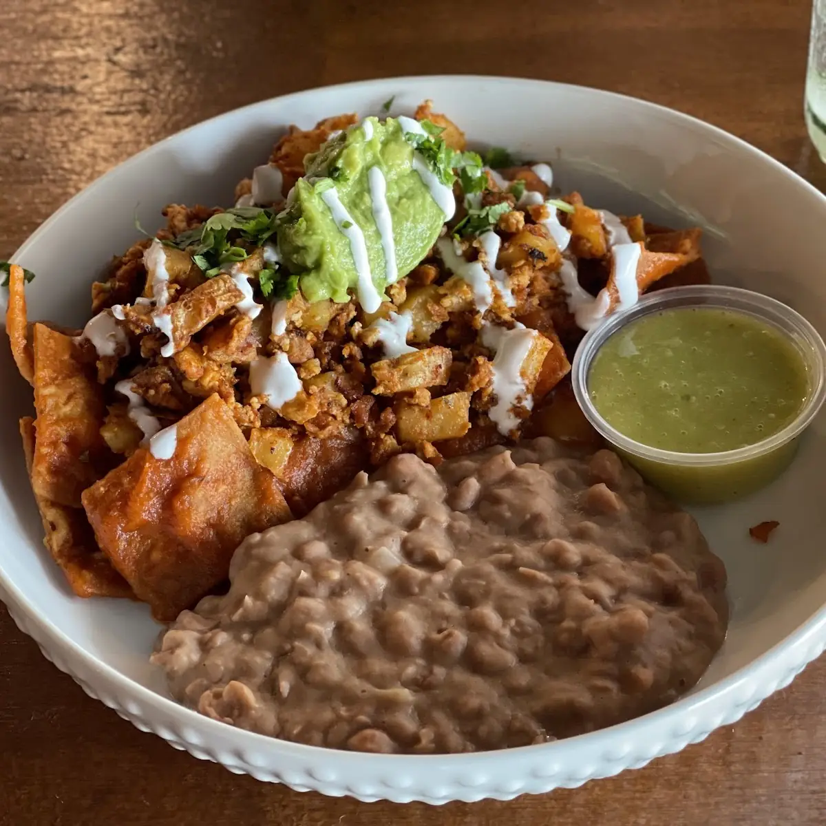 Chorizo + Potato + Egg + Beans