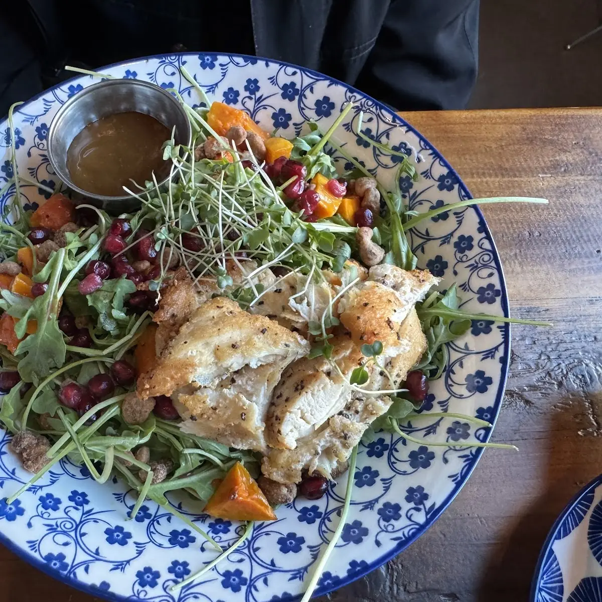 Salad with Grilled Chicken Breast