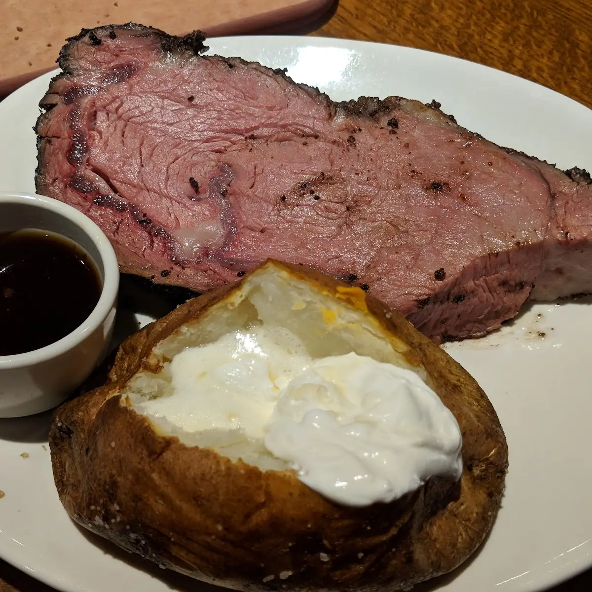 12 Oz Prime Rib and Baked Potato