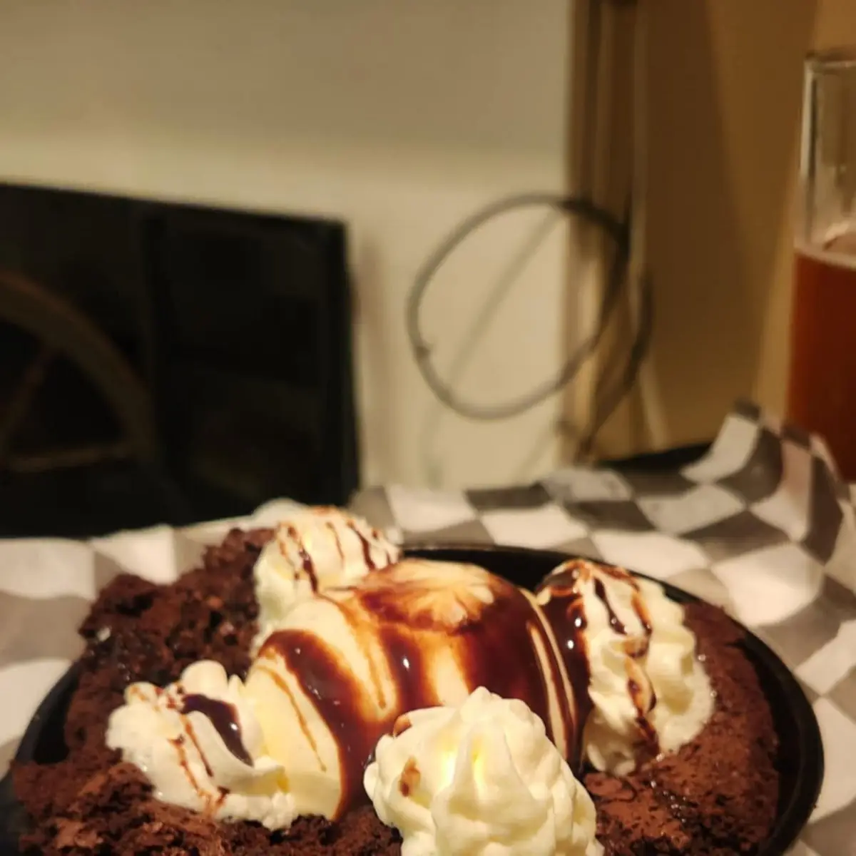 Pecan Pie with Ice Cream