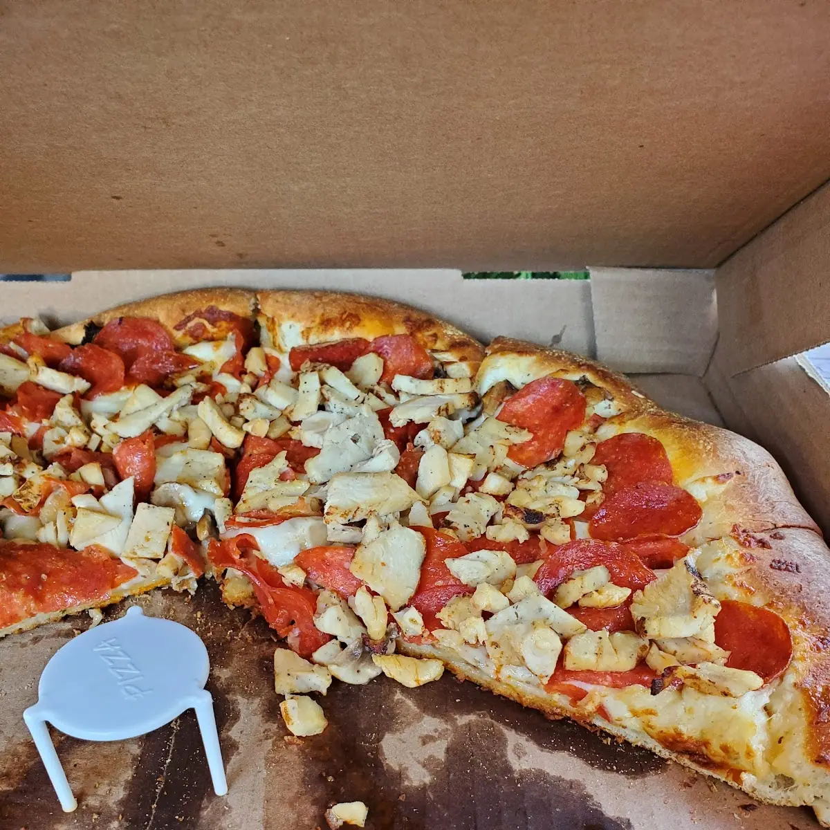 Pasta Chicken Pizza