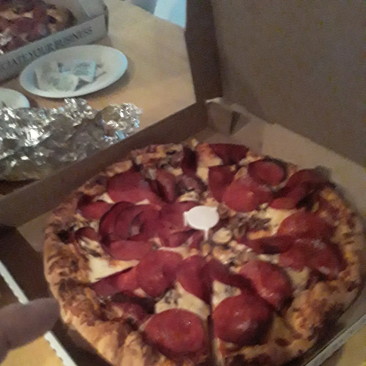 Pepperoni Mushroom Pizza